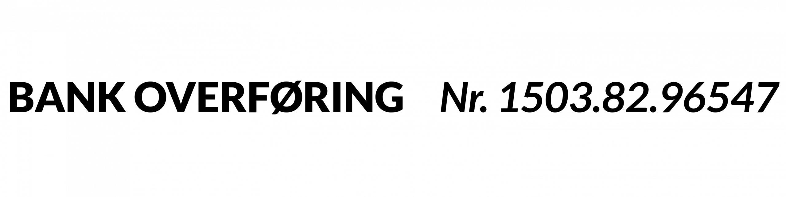 bank-overføring